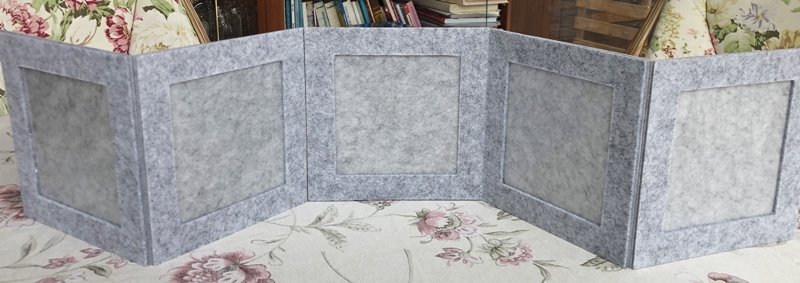 Blog-Inhaltsbild für 'Kostenlose Bastelanleitung: Wechselbilderahmen aus Filz'