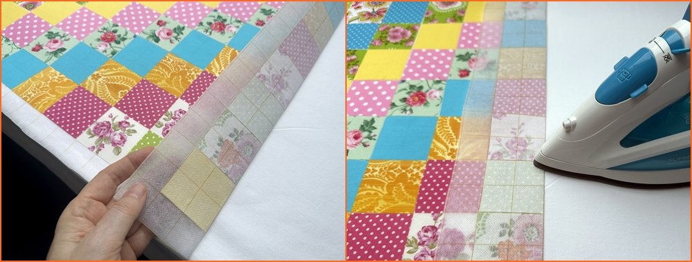 Blog-Inhaltsbild für 'Näh-Workshop Teil 2: Patchwork-Bettdecke für das Puppenbett'