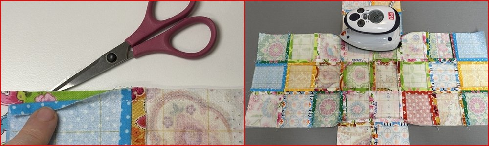 Blog-Inhaltsbild für 'Kindertasche im Patchwork-Style - Kostenlose Nähanleitung'