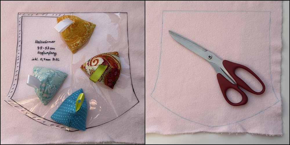Blog-Inhaltsbild für 'Mütze und Halswärmer nähen - Schritt-für-Schritt-Nähanleitung'