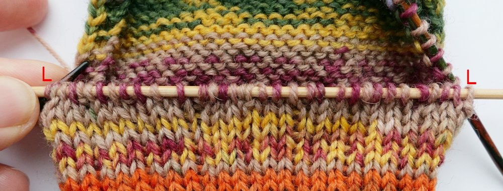 Blog-Inhaltsbild für 'Socken-Workshop Teil 3: Spickel, Fuß und Spitze'