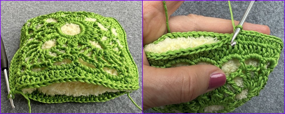 Blog-Inhaltsbild für 'Verspieltes Duftkissen oder Deko aus Garnresten - Kostenlose Häkelanleitung'