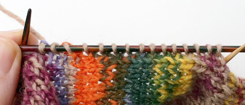 Blog-Inhaltsbild für 'Socken-Workshop Teil 3: Spickel, Fuß und Spitze'