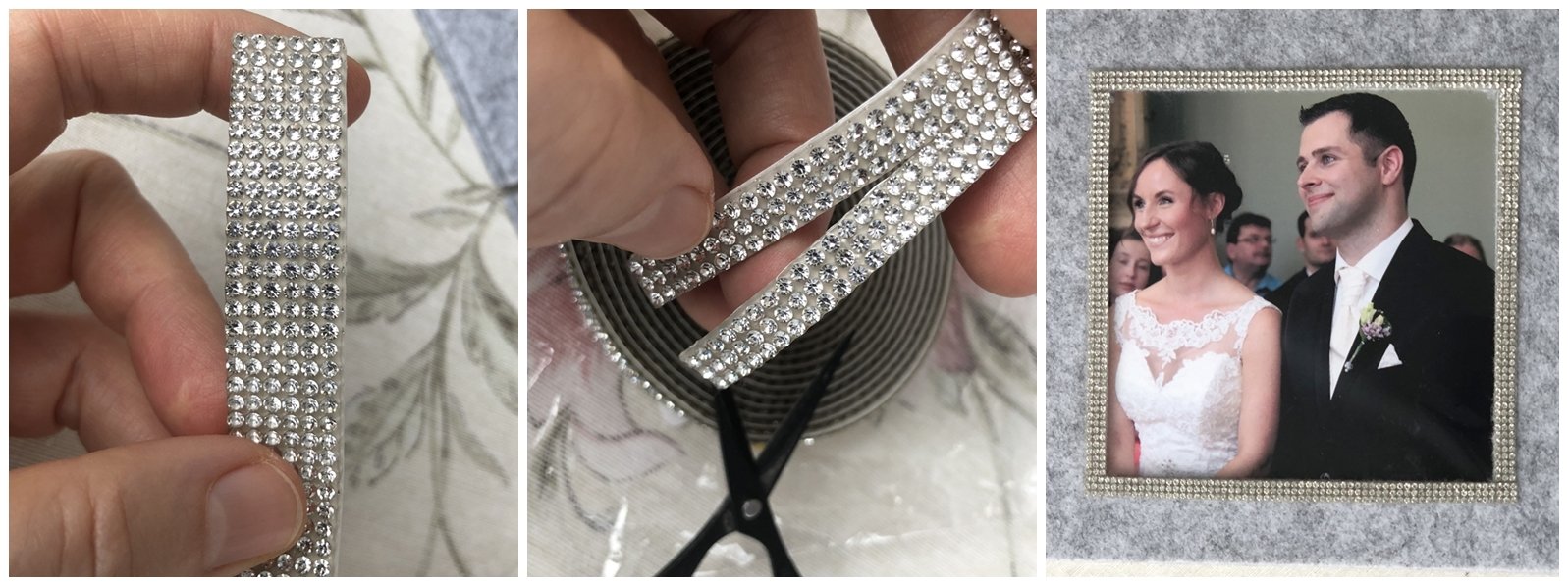 Blog-Inhaltsbild für 'Kostenlose Bastelanleitung: Wechselbilderahmen aus Filz'