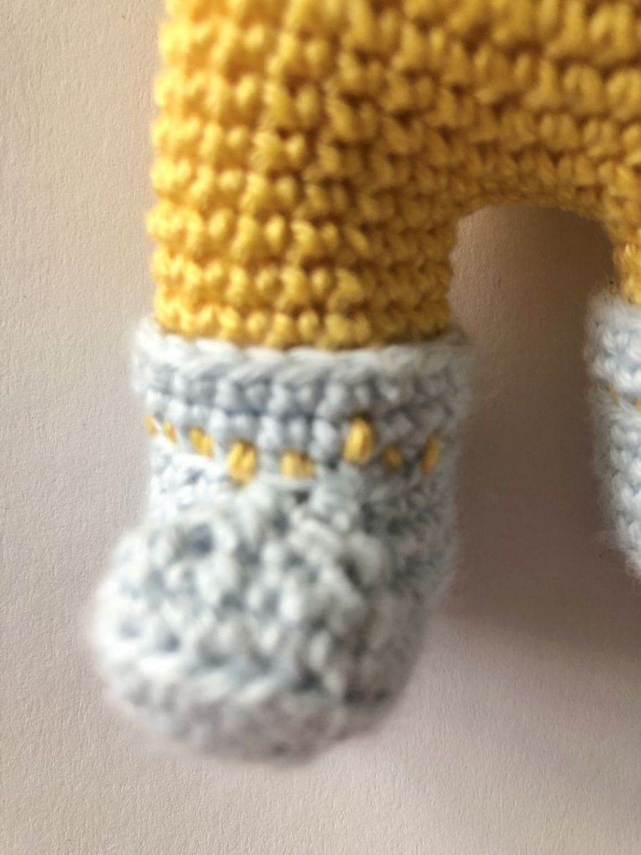 Blog-Inhaltsbild für 'Kostenlose Häkelanleitung Giraffenkranz'