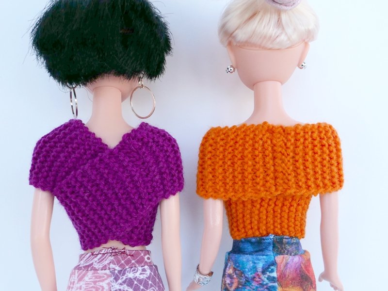 Blog-Inhaltsbild für 'Stricken mit Kindern: Kinderleichte Puppenmode für Strickanfänger'