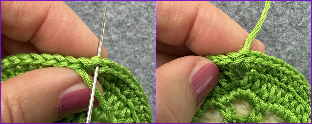 Blog-Inhaltsbild für 'Verspieltes Duftkissen oder Deko aus Garnresten - Kostenlose Häkelanleitung'