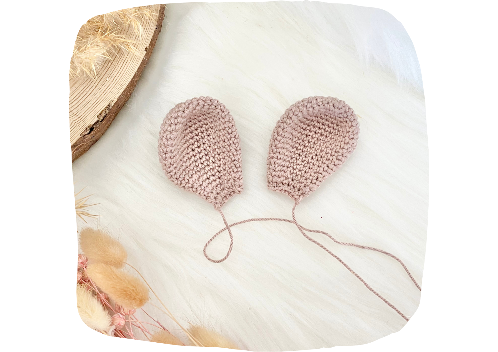 Blog-Inhaltsbild für 'Maus Lena, kostenlose Häkelanleitung von Wolldiamant'