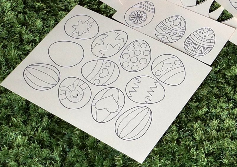 Blog-Inhaltsbild für 'Basteln mit Kindern: Wir basteln Türkränze aus Papier und Pappe'