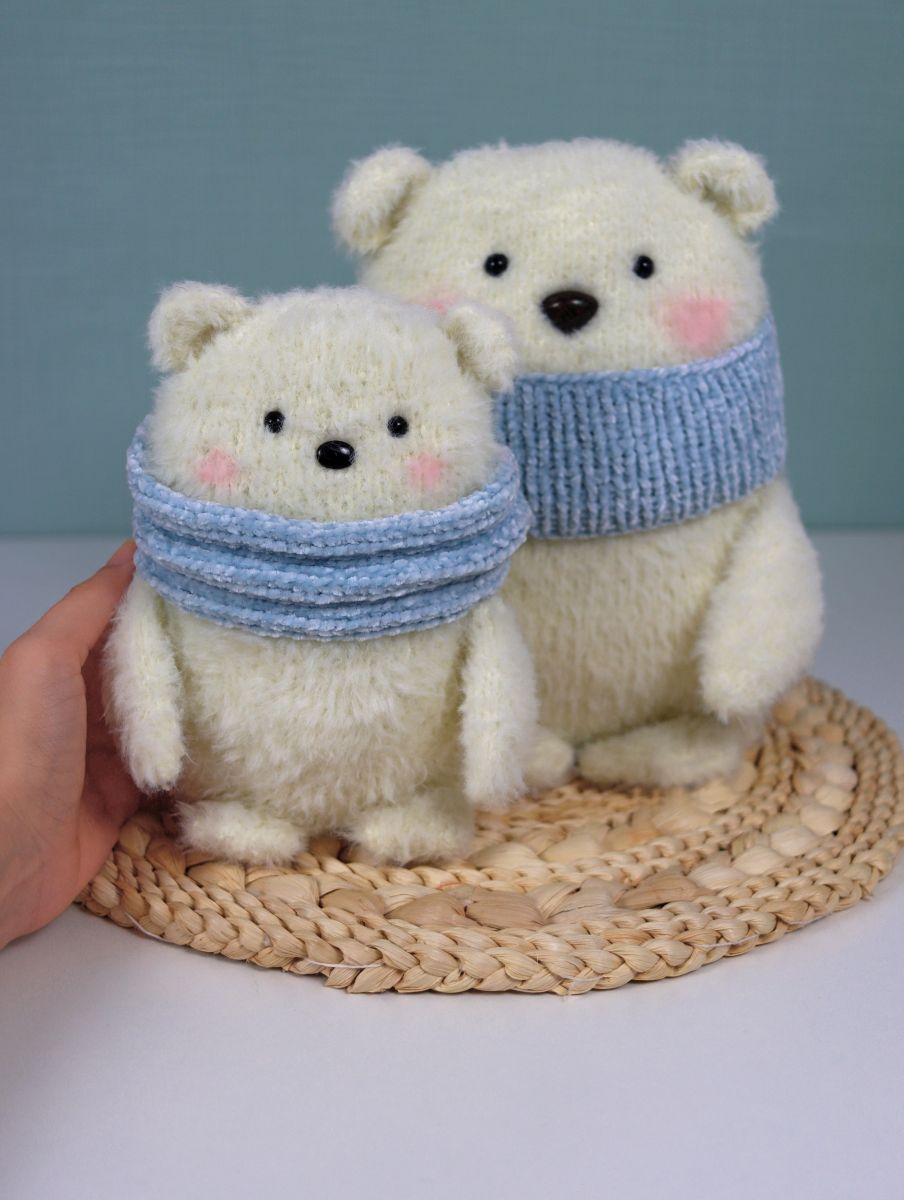 Blog-Inhaltsbild für 'Eisbären stricken'