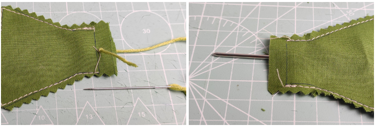 Blog-Inhaltsbild für 'Kostenloses Schnittmuster und Nähanleitung Beutel Flotti Karotti'