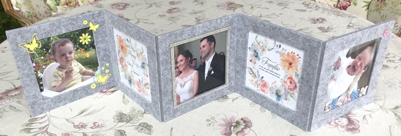 Blog-Inhaltsbild für 'Kostenlose Bastelanleitung: Wechselbilderahmen aus Filz'