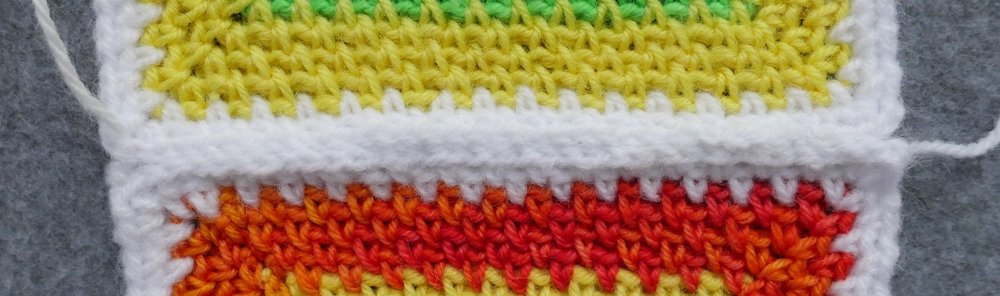 Blog-Inhaltsbild für 'Geniales Häkelmuster von innen nach außen - Kostenlose Häkelanleitung für Tasche'