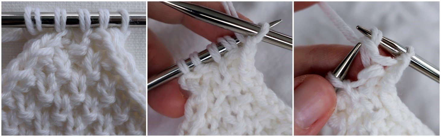 Blog-Inhaltsbild für 'Die weichste Babydecke der Welt im Mustermix - Kostenlose Strickanleitung'