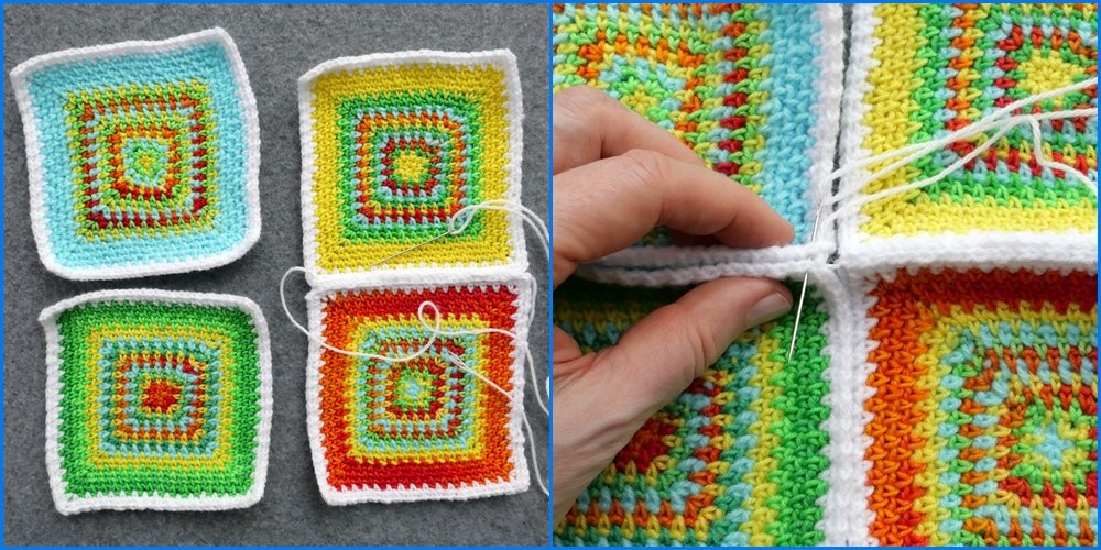 Blog-Inhaltsbild für 'Geniales Häkelmuster von innen nach außen - Kostenlose Häkelanleitung für Tasche'