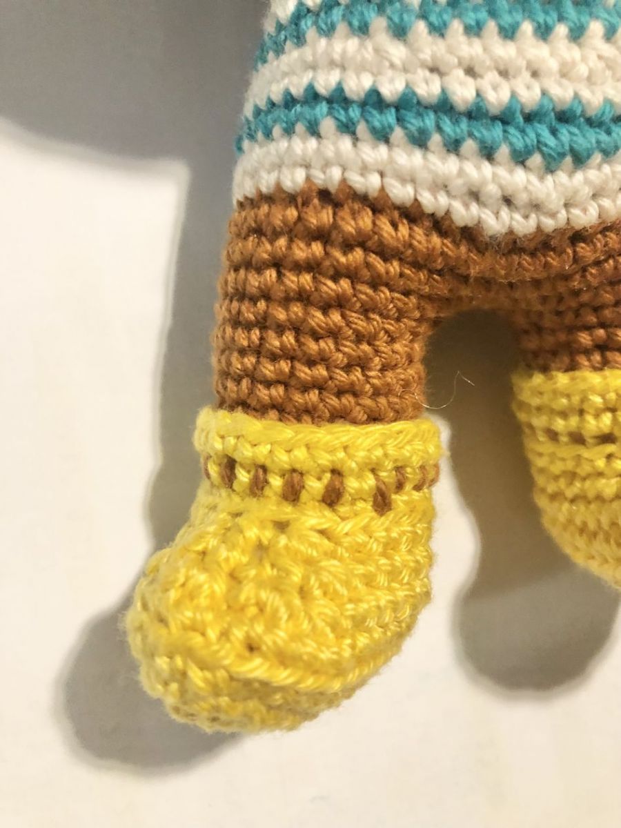 Blog-Inhaltsbild für 'Kostenlose Häkelanleitung Affe'