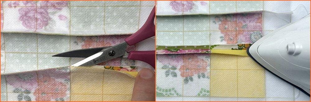 Blog-Inhaltsbild für 'Näh-Workshop Teil 2: Patchwork-Bettdecke für das Puppenbett'