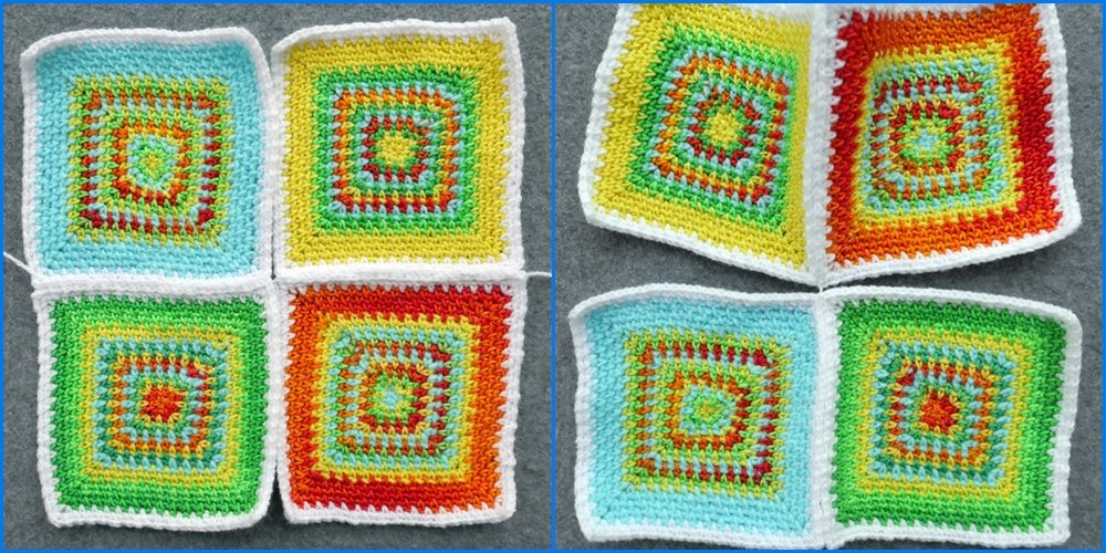 Blog-Inhaltsbild für 'Geniales Häkelmuster von innen nach außen - Kostenlose Häkelanleitung für Tasche'