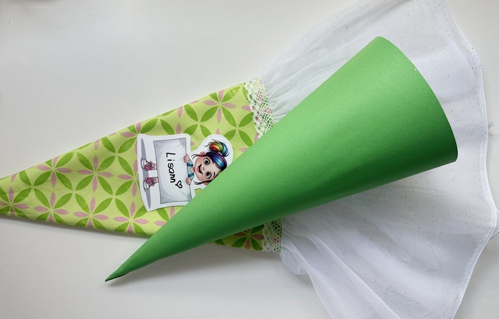 Blog-Inhaltsbild für 'Nähanleitung: Geschwisterschultüte in variabler Größe nähen'