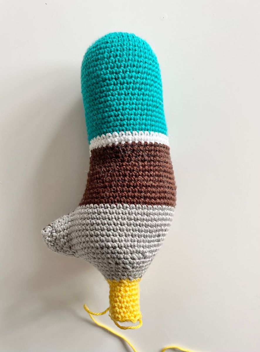 Blog-Inhaltsbild für 'Kostenlose Häkelanleitung Amigurumi Ente'