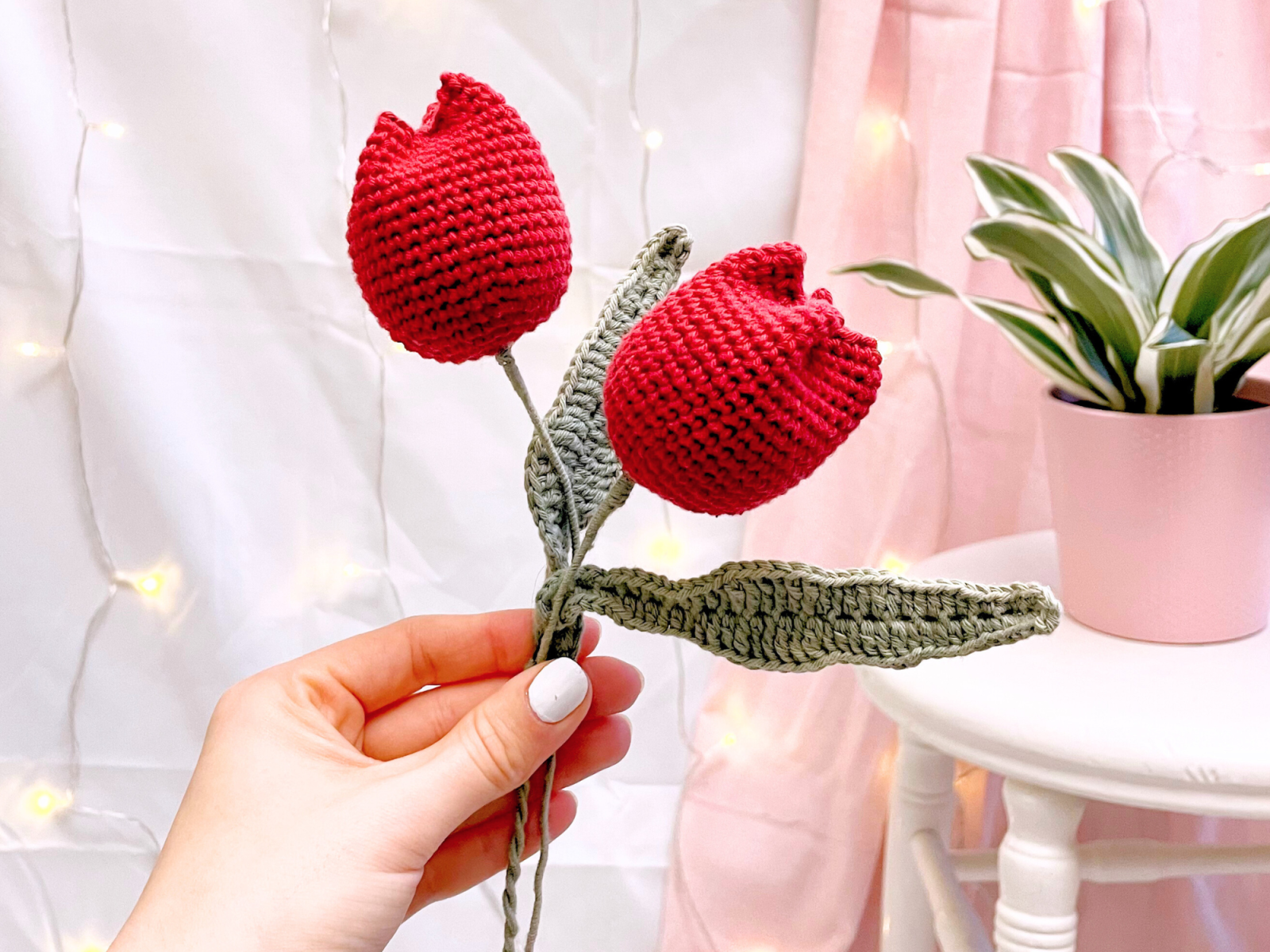 Blog-Inhaltsbild für 'Häkeln zum Valentinstag - 5 einfache Häkelprojekte'