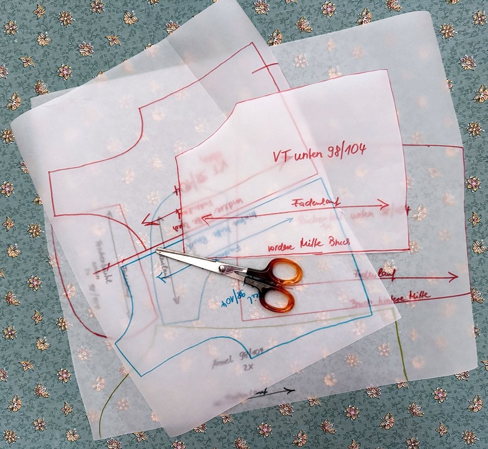 Blog-Inhaltsbild für 'Cooles Kinderkleid mit Taschen nähen'