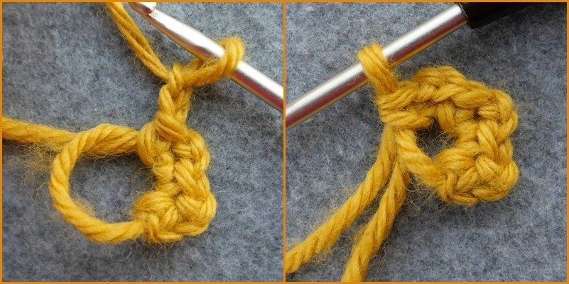 Blog-Inhaltsbild für 'Geniales Häkelmuster von innen nach außen - Kostenlose Häkelanleitung für Tasche'