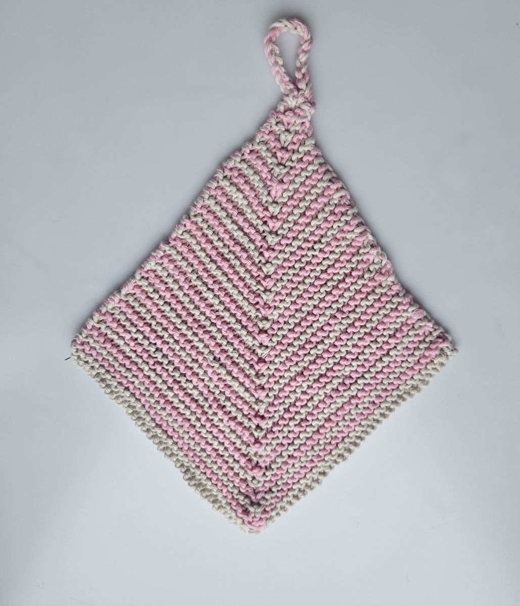 Blog content image for 'Mitred Squares, how to knit this technique and what is it used for?'