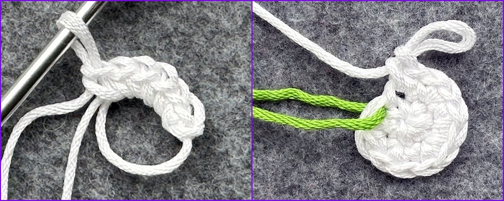 Blog-Inhaltsbild für 'Verspieltes Duftkissen oder Deko aus Garnresten - Kostenlose Häkelanleitung'