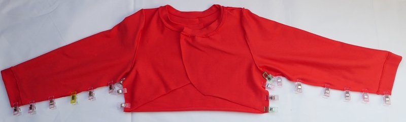 Blog-Inhaltsbild für 'Bolero nähen für Nähanfänger'