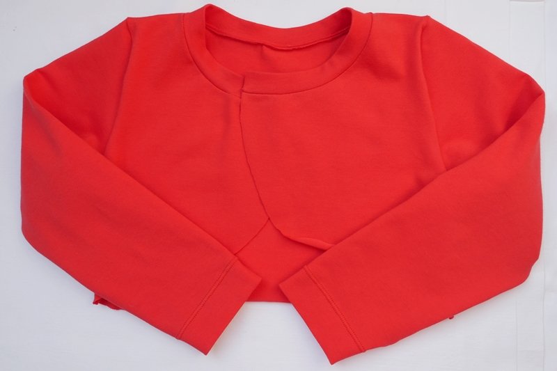 Blog-Inhaltsbild für 'Bolero nähen für Nähanfänger'