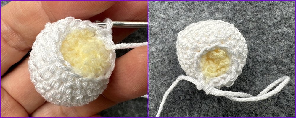 Blog-Inhaltsbild für 'Verspieltes Duftkissen oder Deko aus Garnresten - Kostenlose Häkelanleitung'