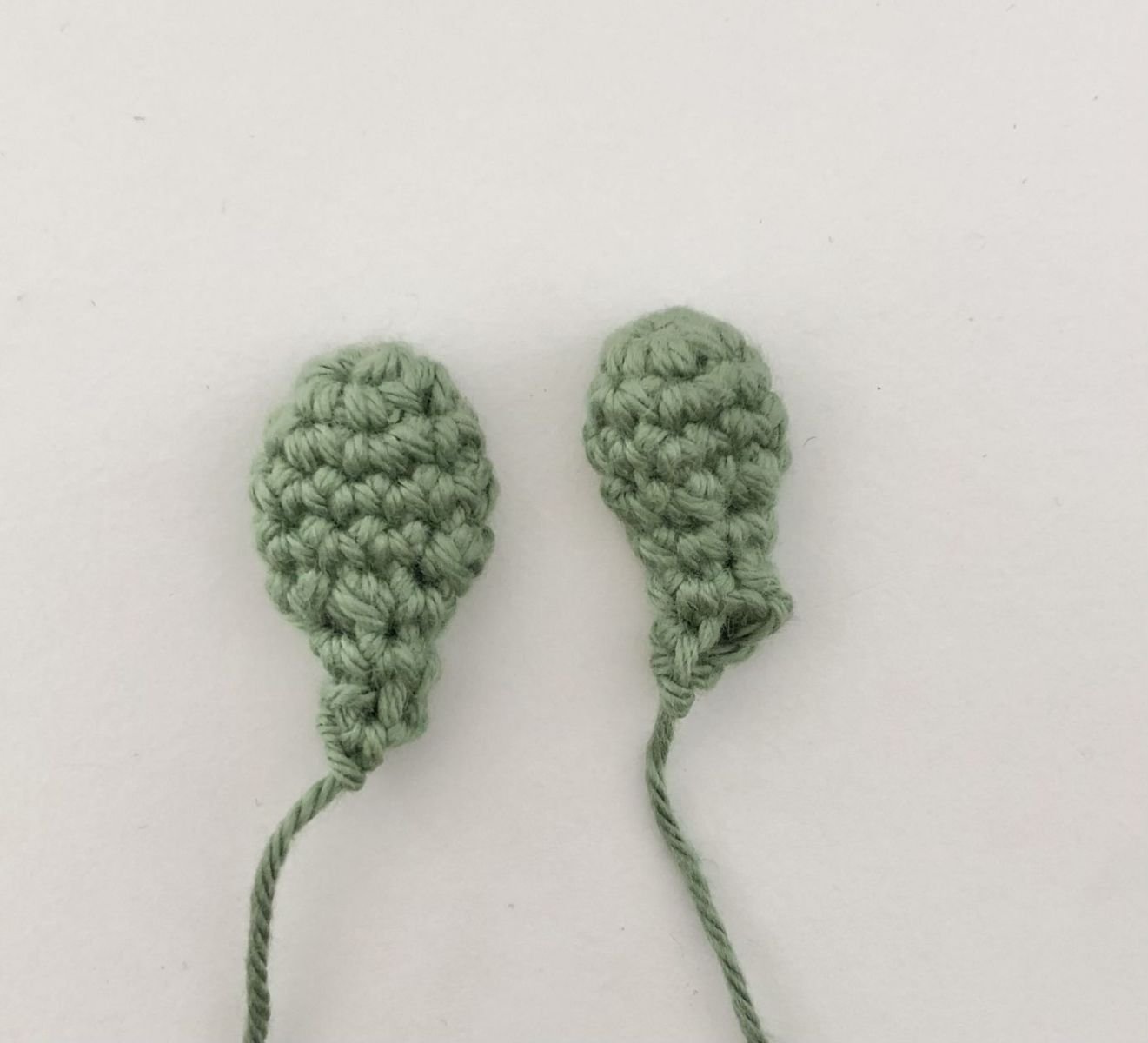 Blog-Inhaltsbild für 'Häkelanleitung Kranz Raupe'