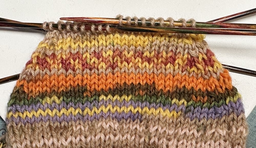 Blog-Inhaltsbild für 'Socken-Workshop Teil 3: Spickel, Fuß und Spitze'