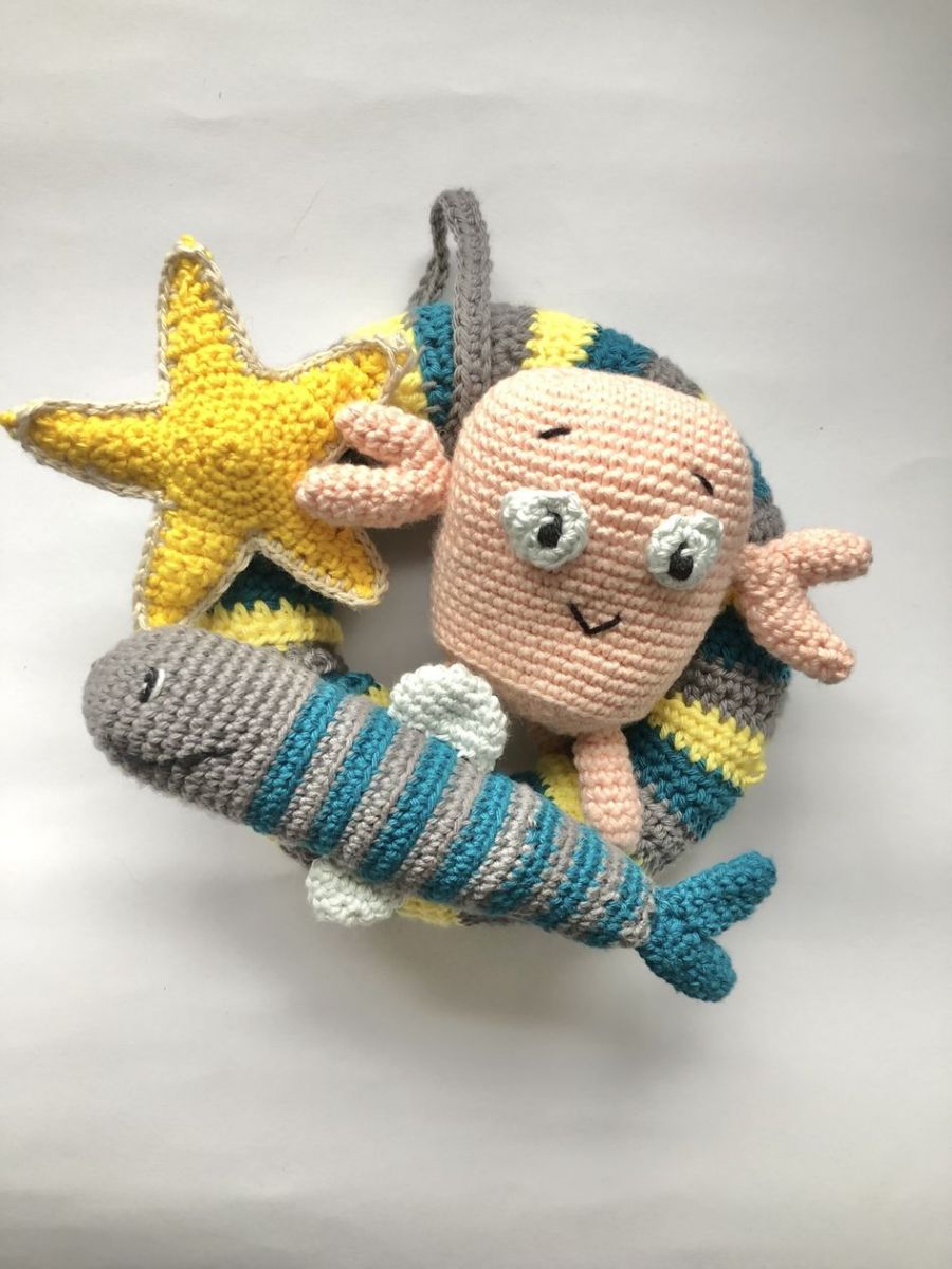 Blog-Inhaltsbild für 'Kostenlose Anleitung maritimer Kranz'