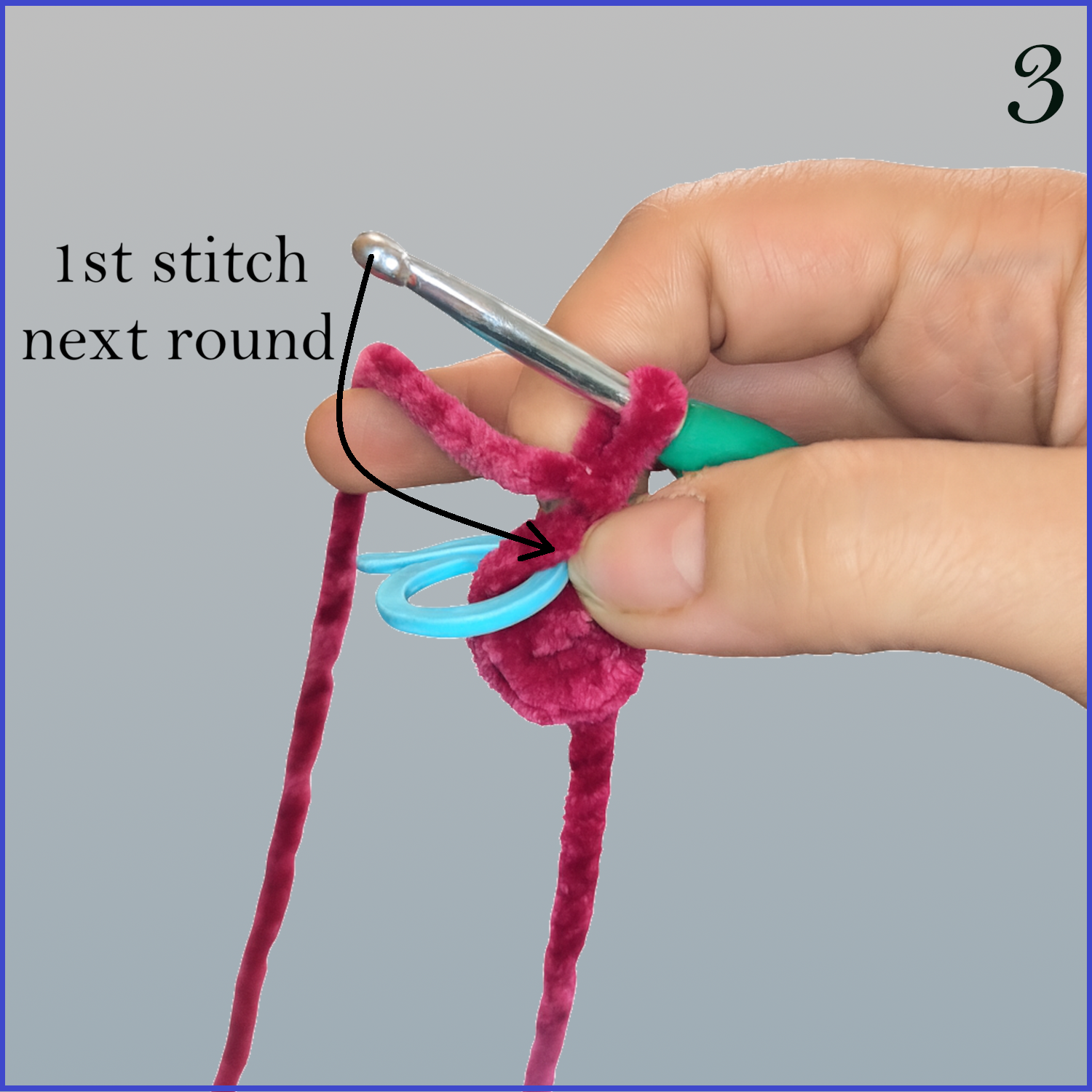 Blog content image for 'Free Crochet Pattern Little Cuddly Heart'