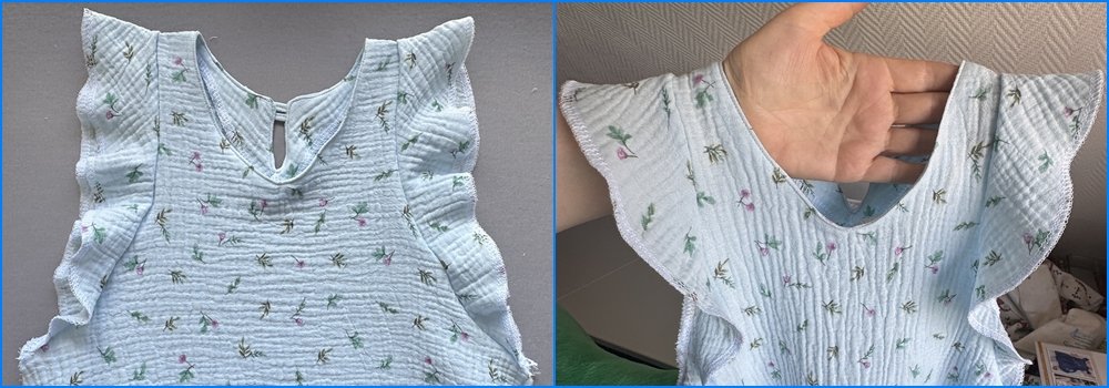 Blog-Inhaltsbild für 'Musselinkleid für Mädchen nach einem kostenlosen Schnittmuster - Top oder Flop?'