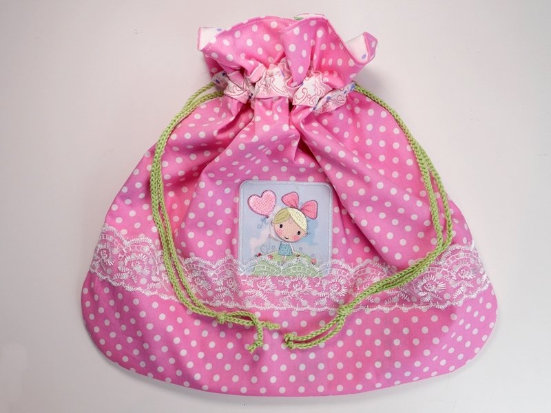 Blog-Inhaltsbild für 'Zugbeutel mit Innenfutter selbst nähen - Kostenlose Nähanleitung'