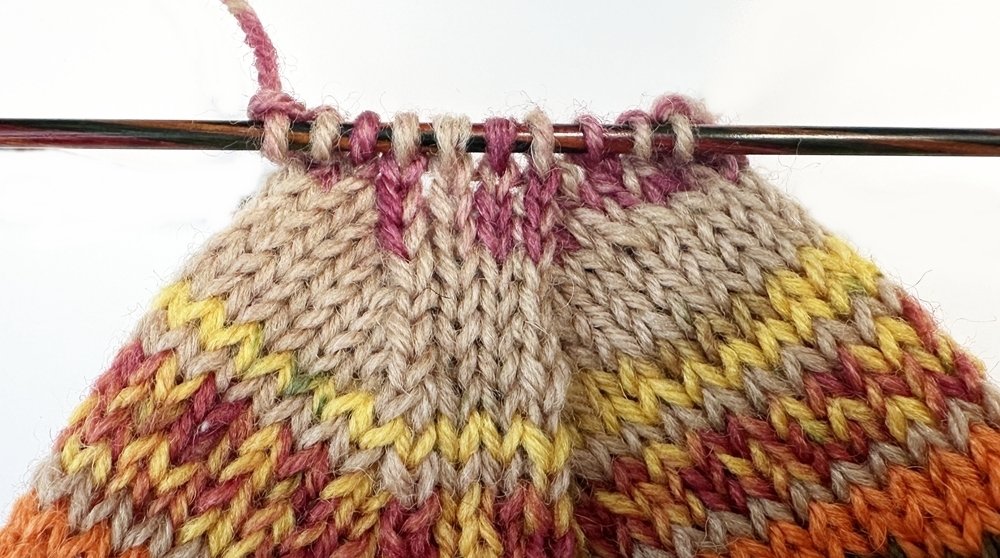 Blog-Inhaltsbild für 'Socken-Workshop Teil 3: Spickel, Fuß und Spitze'