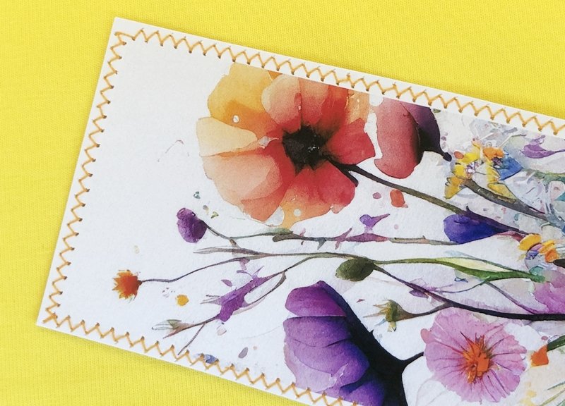 Blog-Inhaltsbild für 'Schönes Lesezeichen basteln'