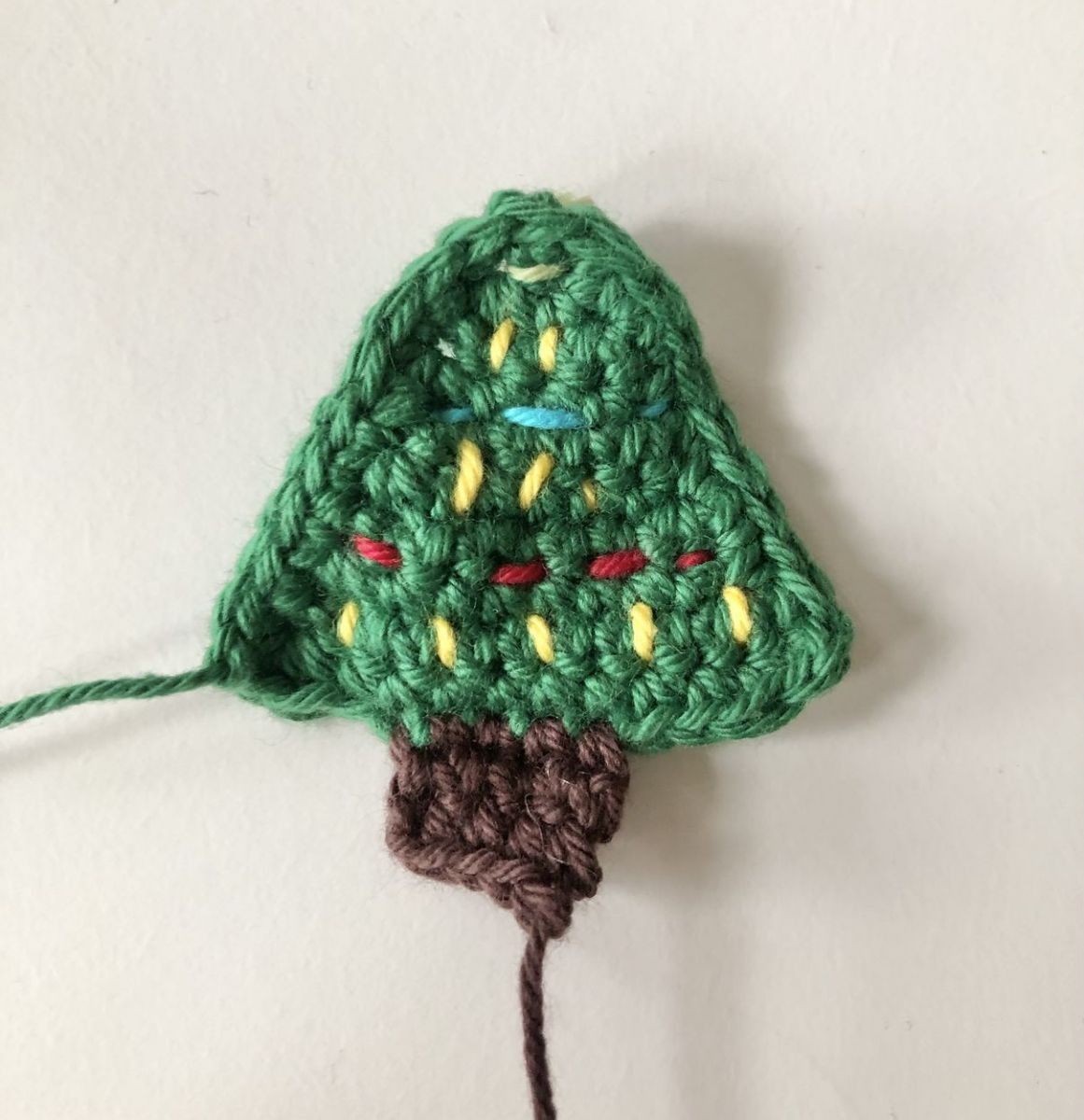 Blog-Inhaltsbild für 'Häkelanleitung Weihnachtskranz'