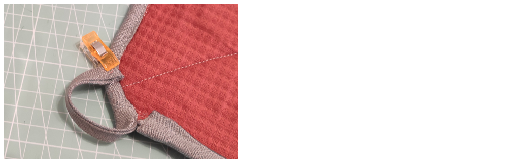 Blog-Inhaltsbild für 'Einfache Topflappen mit Schrägband nähen'