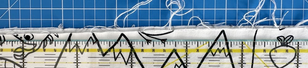 Blog-Inhaltsbild für 'Nähprojekt für Nähanfänger = Beschäftigungsidee für die ganze Familie'