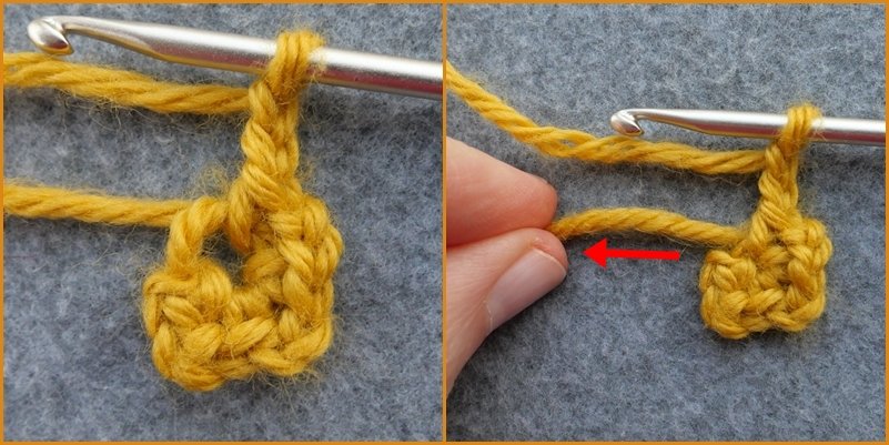 Blog-Inhaltsbild für 'Geniales Häkelmuster von innen nach außen - Kostenlose Häkelanleitung für Tasche'