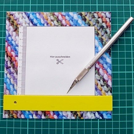 Blog-Inhaltsbild für 'DIY-Projekt: Zählrahmen für Maschenproben'