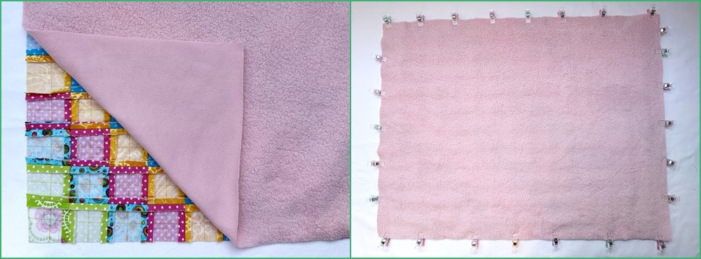 Blog-Inhaltsbild für 'Näh-Workshop Teil 2: Patchwork-Bettdecke für das Puppenbett'