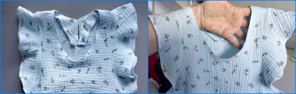Blog-Inhaltsbild für 'Musselinkleid für Mädchen nach einem kostenlosen Schnittmuster - Top oder Flop?'