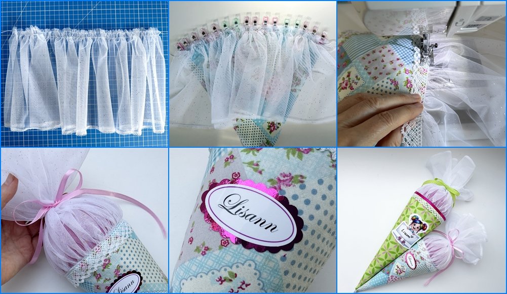 Blog-Inhaltsbild für 'Nähanleitung: Geschwisterschultüte in variabler Größe nähen'