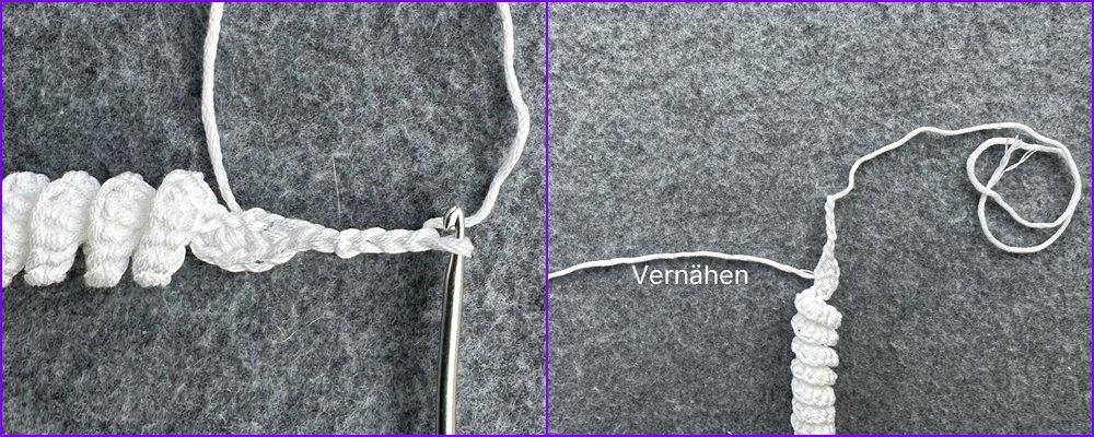 Blog-Inhaltsbild für 'Verspieltes Duftkissen oder Deko aus Garnresten - Kostenlose Häkelanleitung'