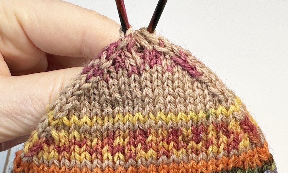 Blog-Inhaltsbild für 'Socken-Workshop Teil 3: Spickel, Fuß und Spitze'